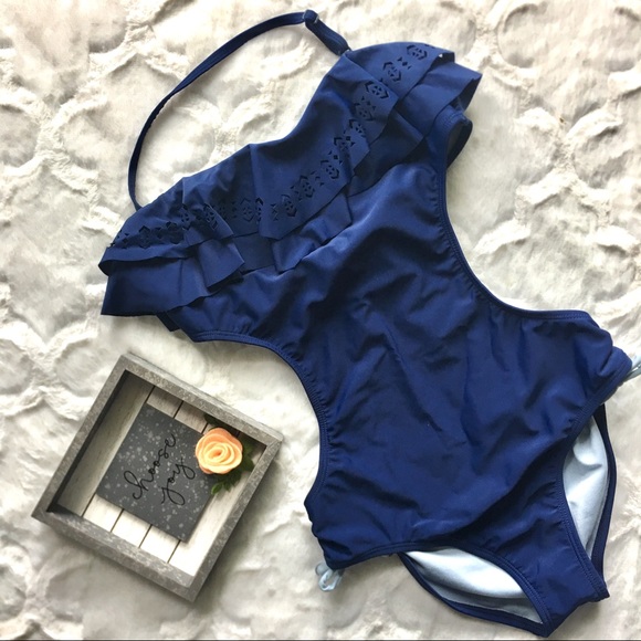 Jessica Simpson Other - Jessica Simpson Monokini Laser Cut Top